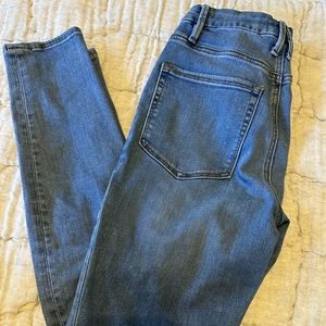Good American high waisted skinny jeans